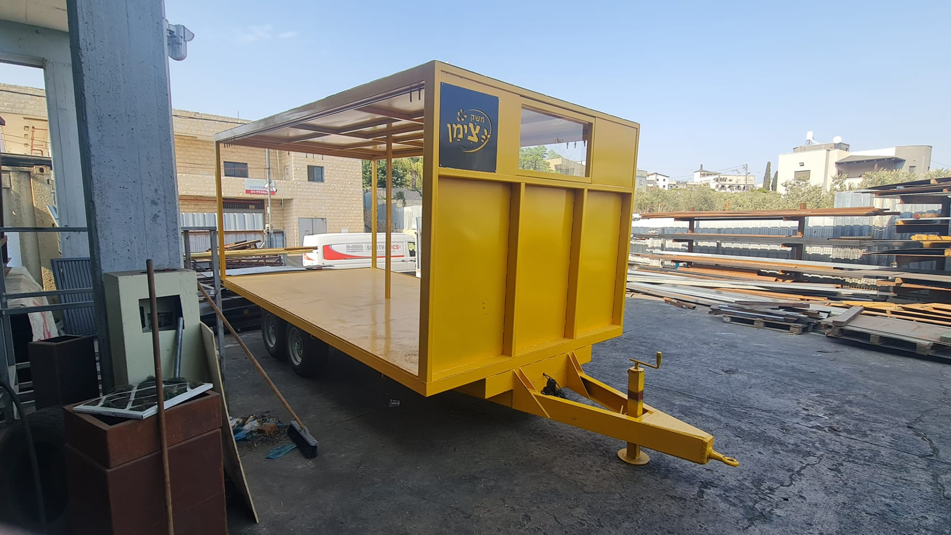 עגלת פלטה בייצור יריב תעשיות